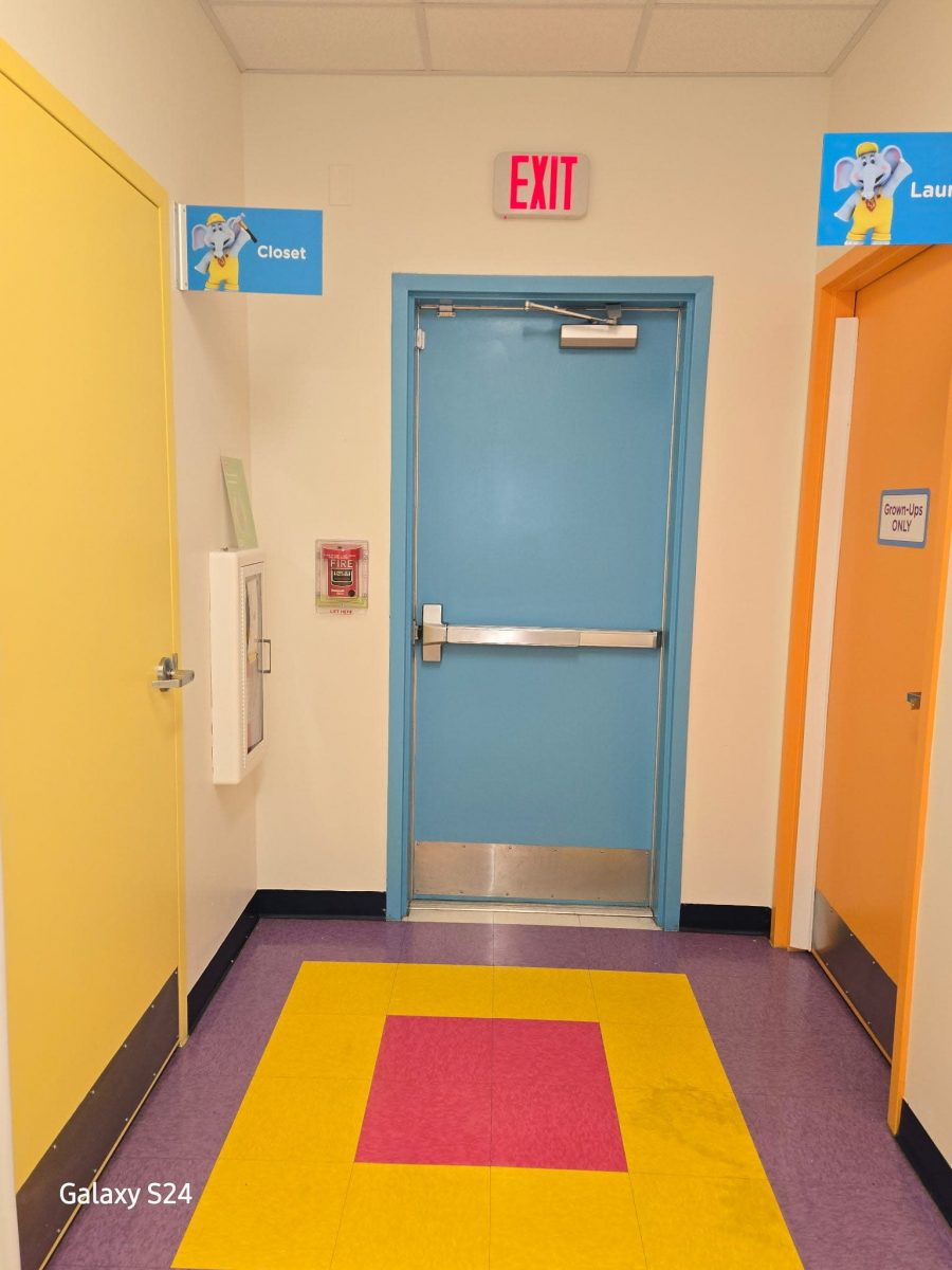 childcare center hallway with colorful doors Preview Image 1