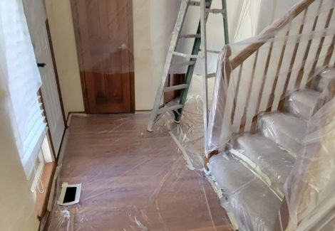 Extensive Interior Prep Work