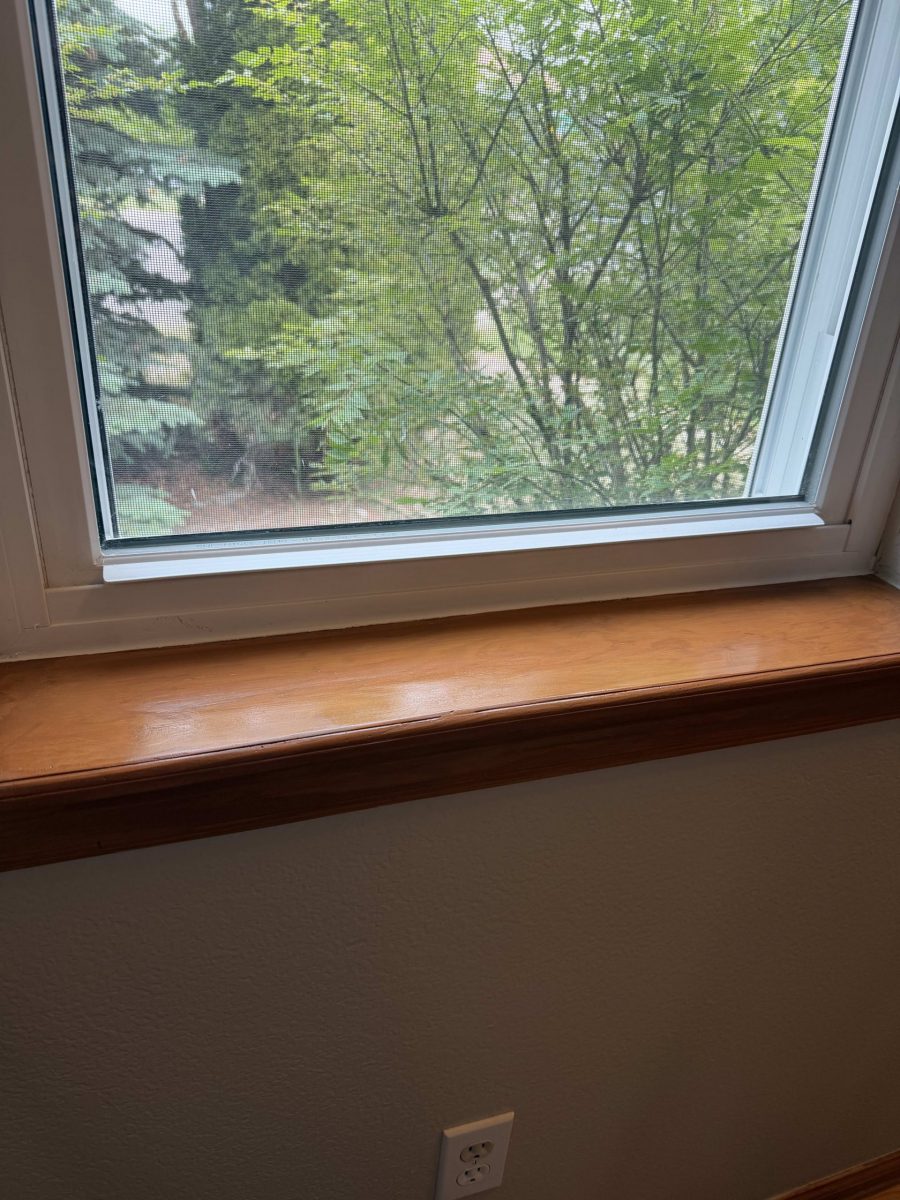 stained wooden windowsill Preview Image 6