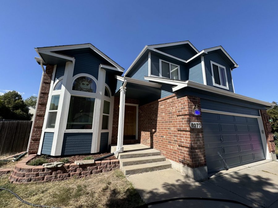 Blue Residential Exterior