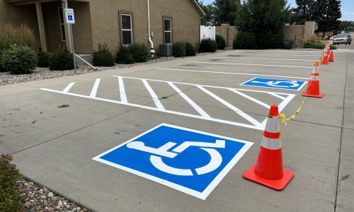 Line Striping Finished