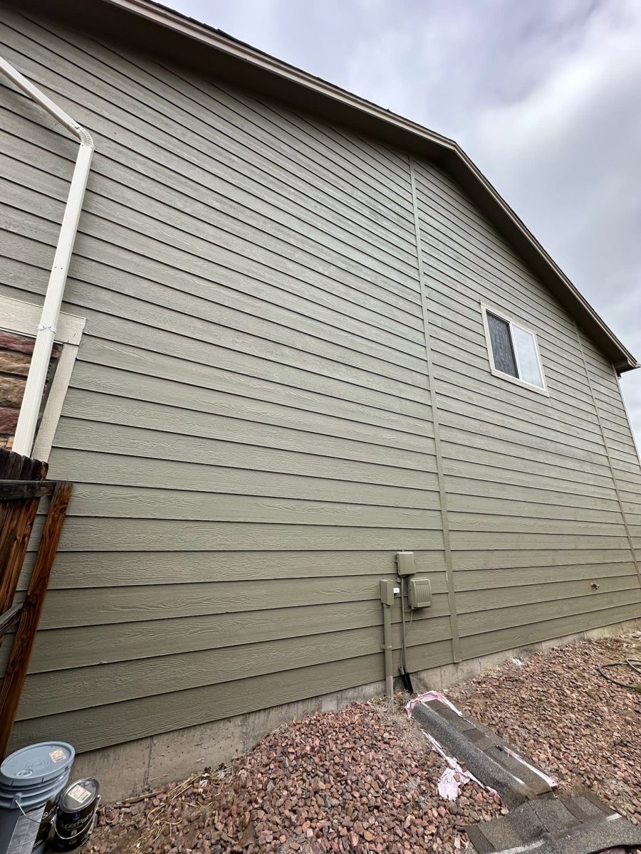 Two Story Exterior Before and After