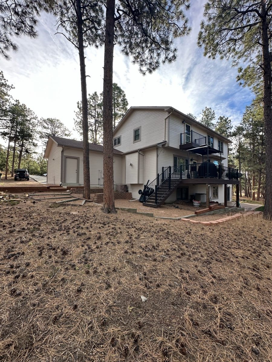 painted home exterior