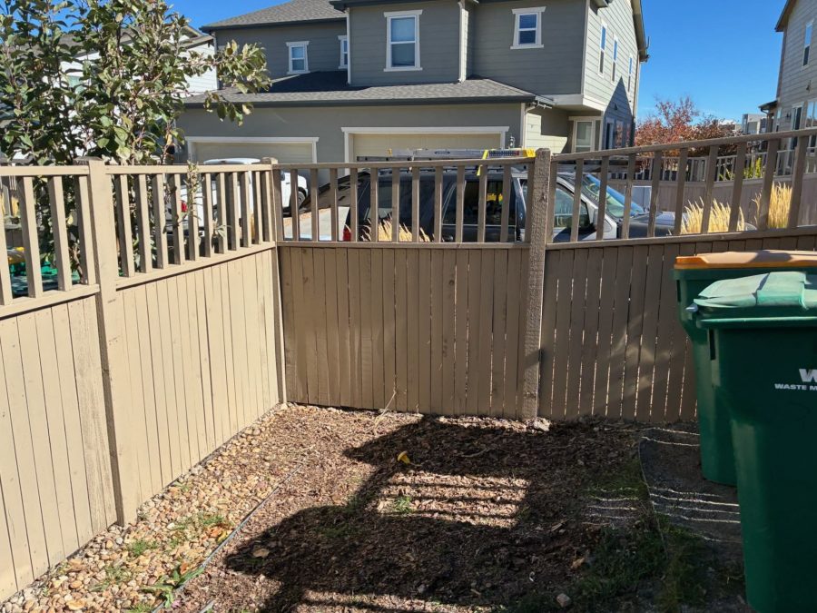 wood fence with blonde stain Preview Image 2