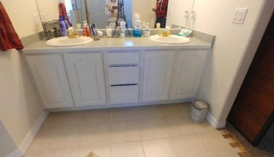 Bathroom Cabinet Painting