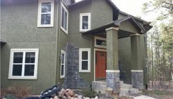 Monument Green Stucco