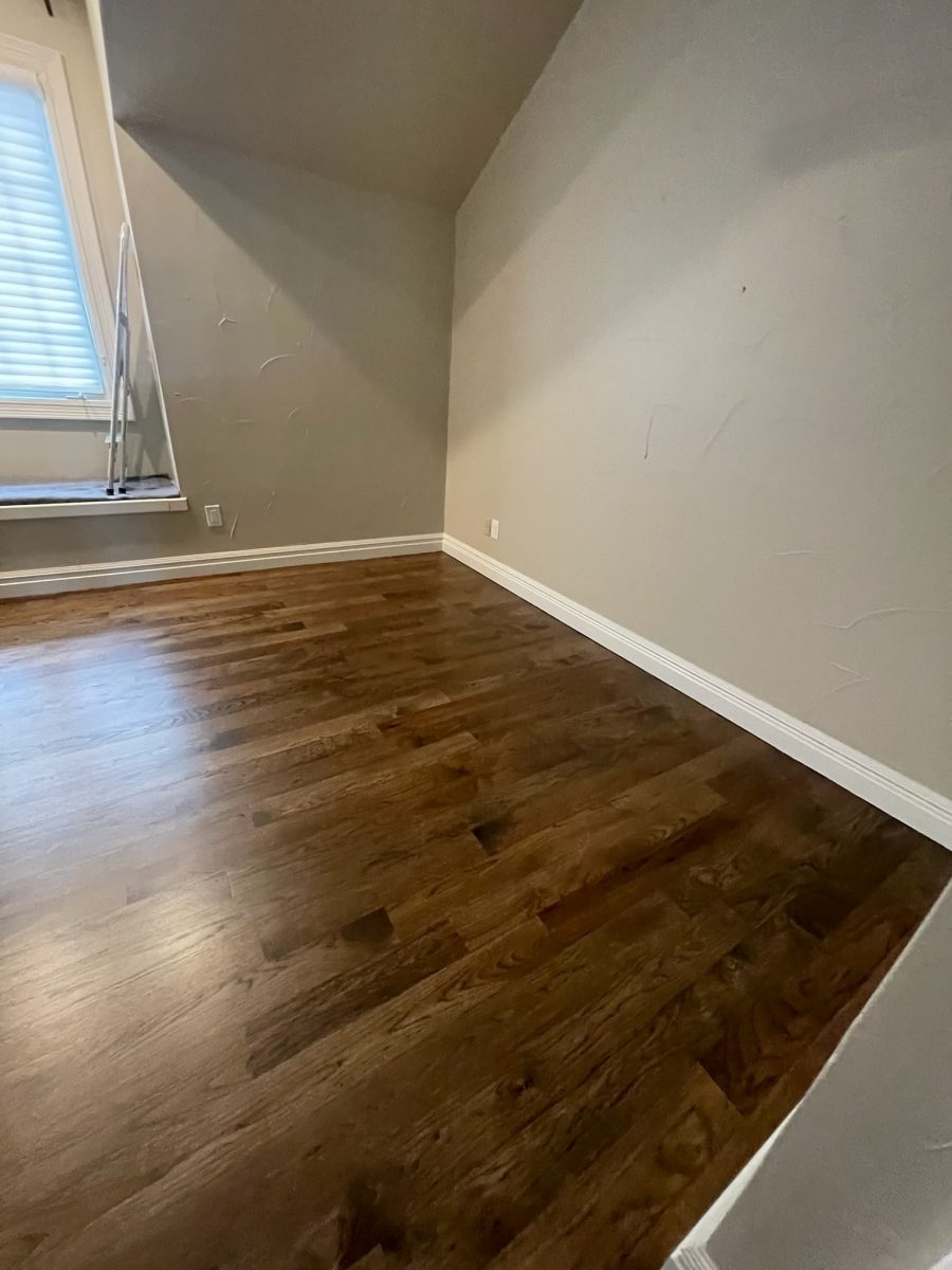 home interior room with wooden floors and white trim Preview Image 1