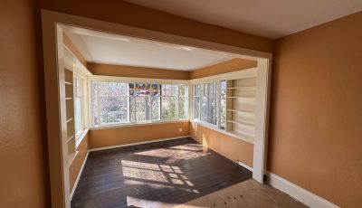 room in house with windows