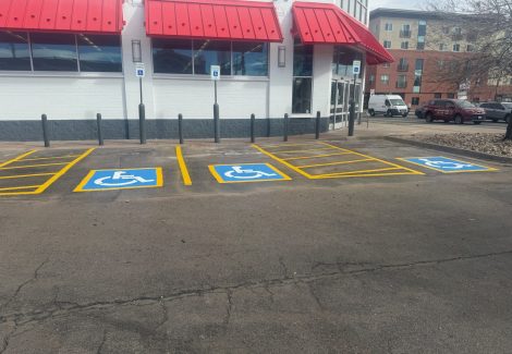 Parking Lot Striping Project