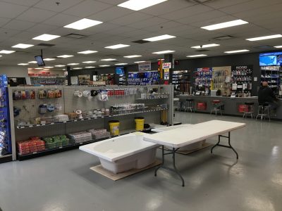 Commercial retail painting