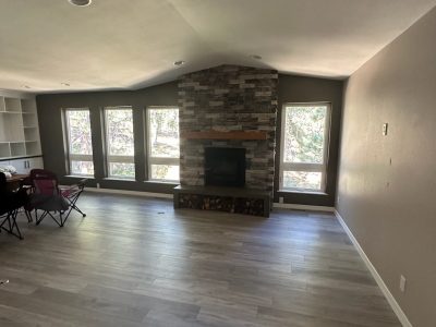 painted home interior