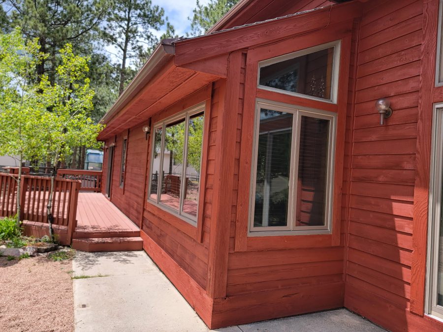 stained wooden house exterior Preview Image 2