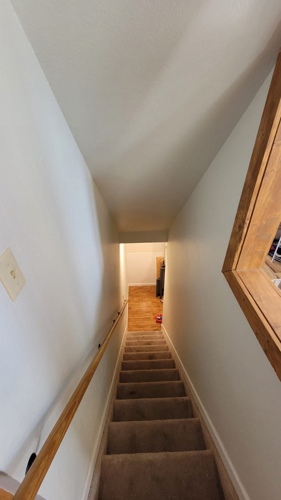 white painted staircase wall Preview Image 3