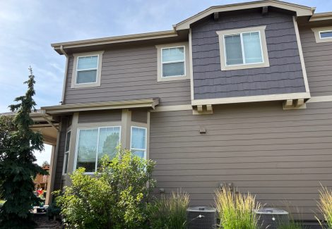 painted home exterior