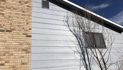 after siding painting