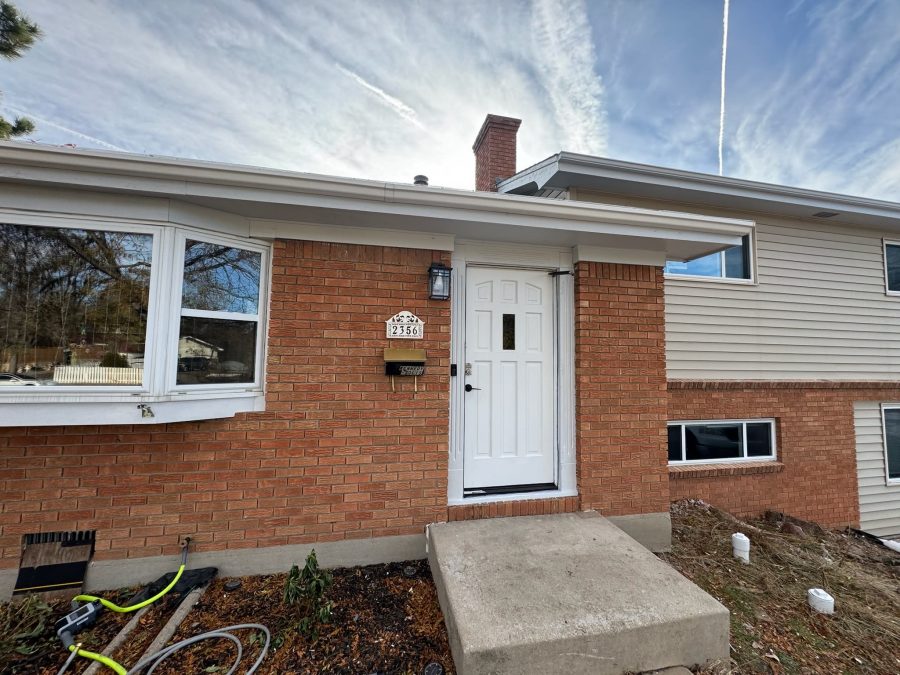 brick and siding exterior