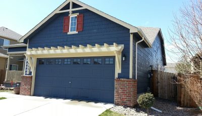 Blue and White Exterior
