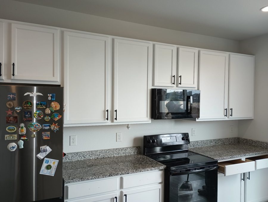 full kitchen cabinet painting