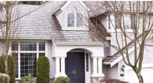 home with cedar shakes