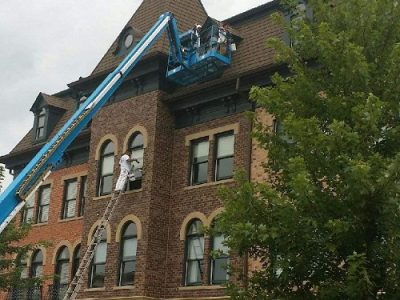 Exterior house painting by CertaPro painters in Fulton, MD