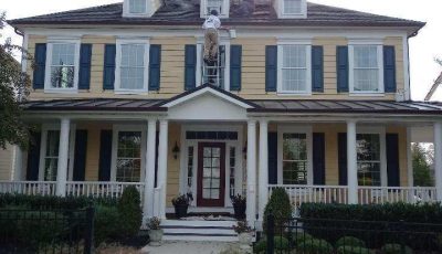 exterior painting before