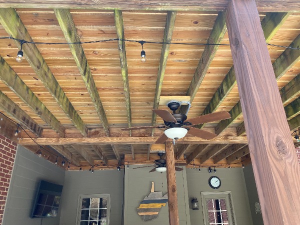 OLD DECK CEILING