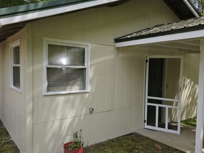 Front View Of The Exterior Painting Project in Auburn, AL