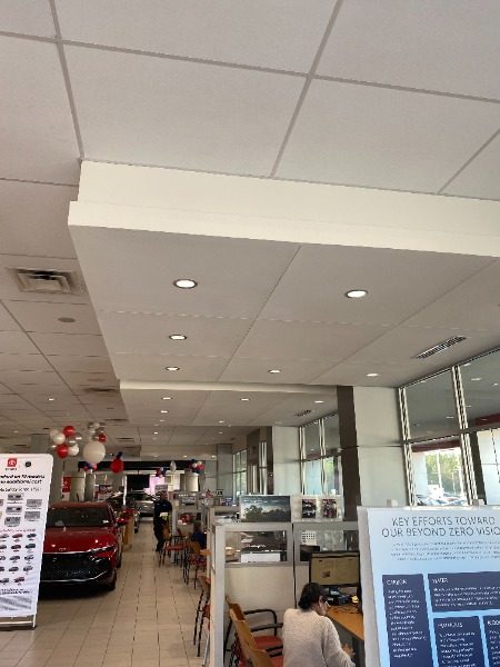Old Ceiling Areas at Toyota Dealership in Columbus, GA Preview Image 12