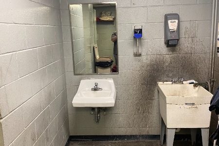 Employee Hand Washing Area