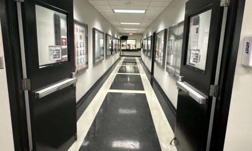 New Cafeteria Hallway