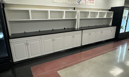 New Cafeteria Storage