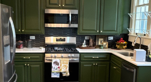 New Kitchen Freshly Painted