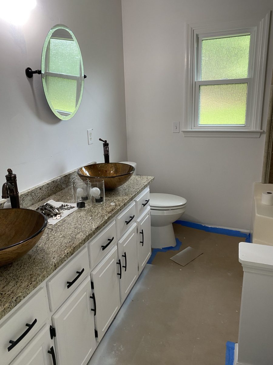 Painting Bathroom Cabinets (After) Preview Image 2