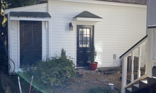 Left Side of Carriage House