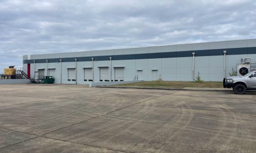 Loading Bay After Repaint