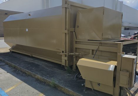 Newly Painted Compactors
