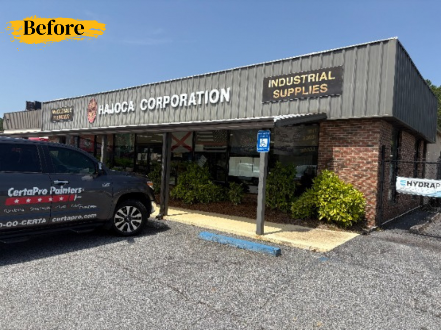 commercial building before painting Preview Image 1