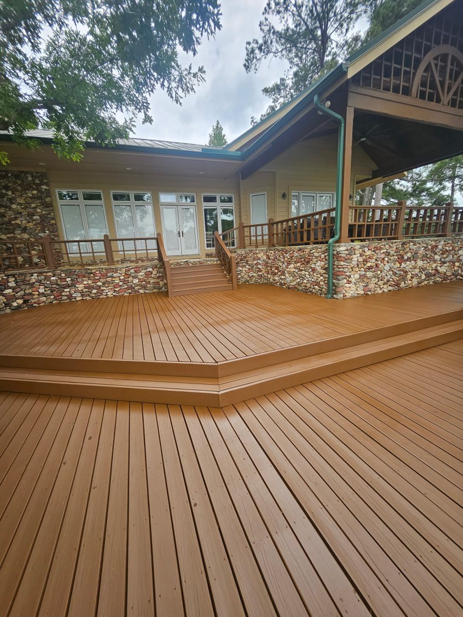 repainted wooden deck with multi-levels Preview Image 5