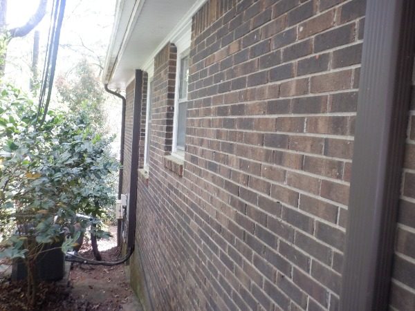 side exterior wall of brick home Preview Image 5