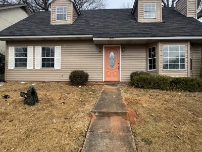 front exterior painted house
