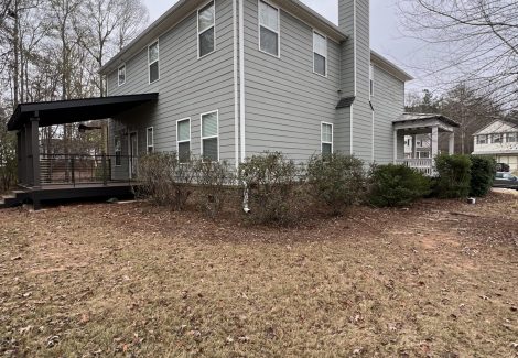 Update Rear and Left Side of Exterior