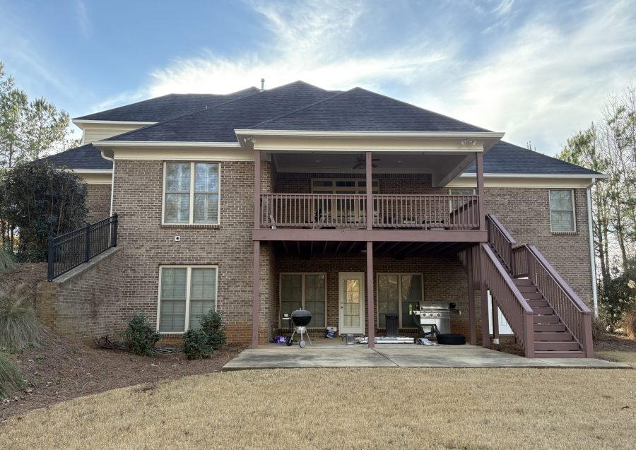 rear side of house with painted elements Preview Image 2
