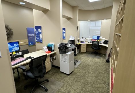 NEW BUSINESS OFFICE AREA