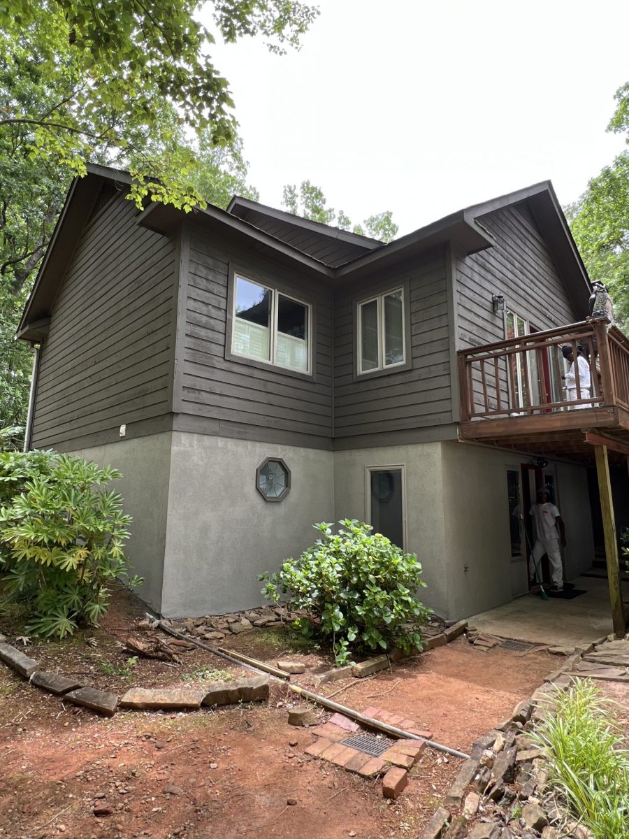 Exterior House Painting Dark Gray Preview Image 3