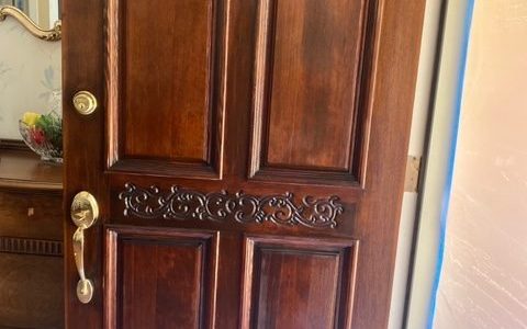 Restoring Door Back to Brand New