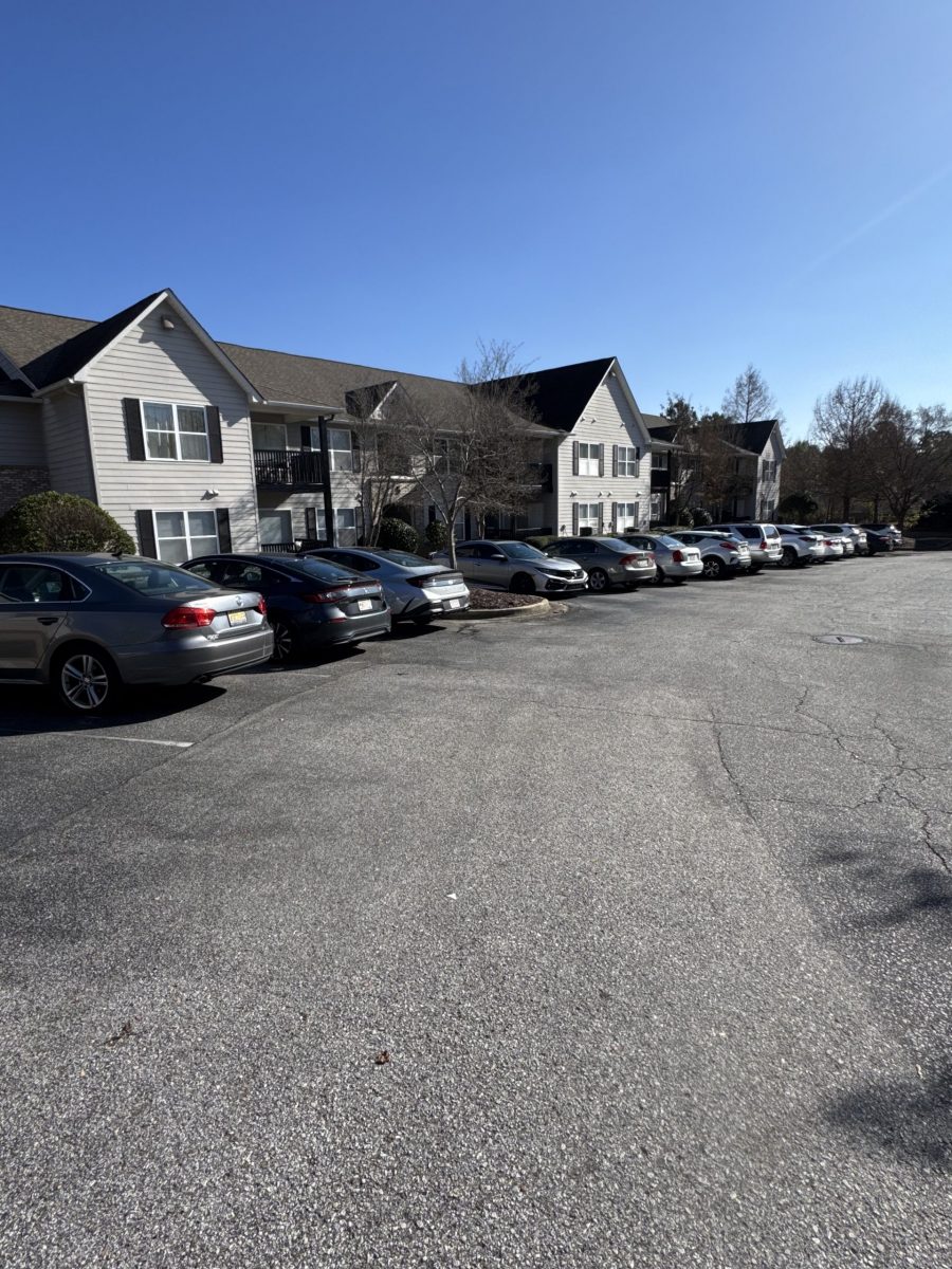 exterior of condo building with black painted balcony railings Preview Image 2