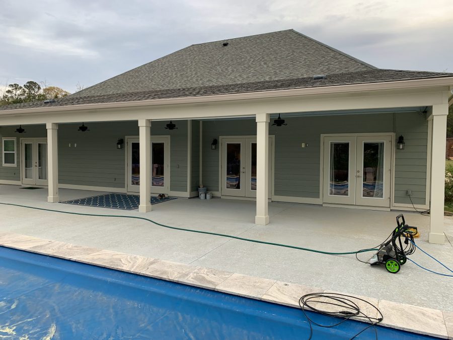 rear of painted house Preview Image 3