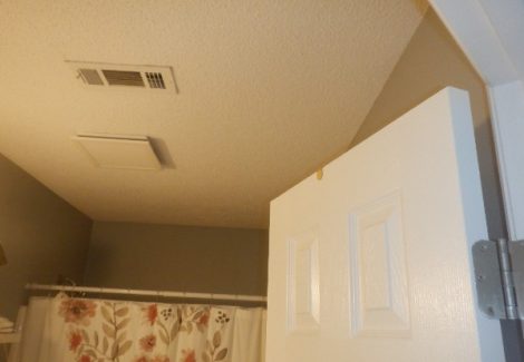 popcorn ceiling