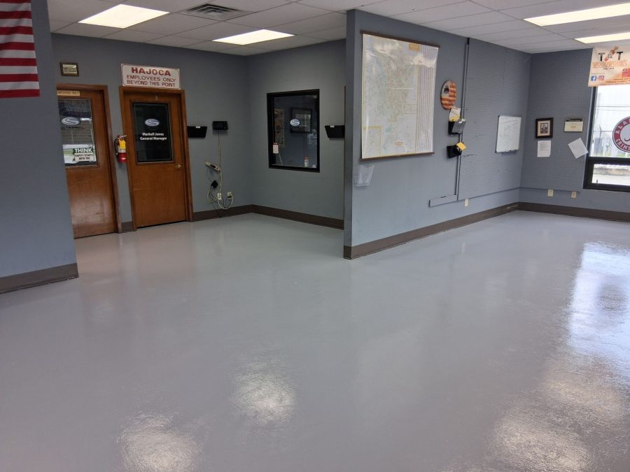 commercial shop room with coated concrete floor Preview Image 1