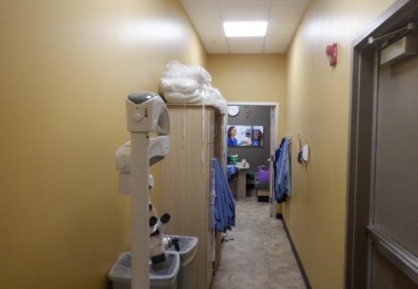 OLD BREAKROOM HALLWAY